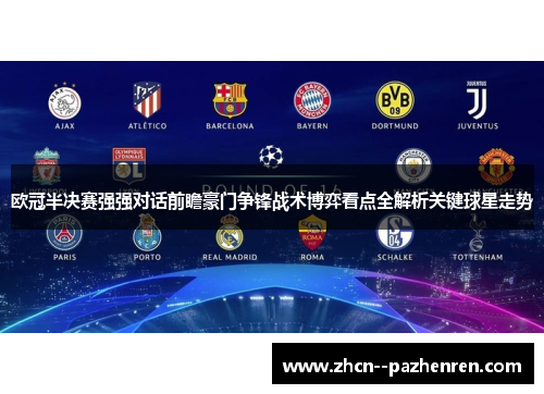 欧冠半决赛强强对话前瞻豪门争锋战术博弈看点全解析关键球星走势